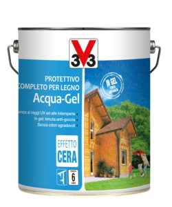 PROTETTIVO COMPLETO PER LEGNO ACQUA-GEL, INCOLORE - 2,5 LITRI